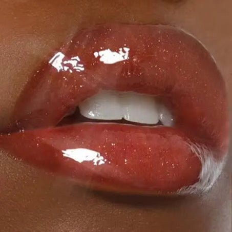 Silk Clear Luxe Velouré Lip Gloss swatch on skin