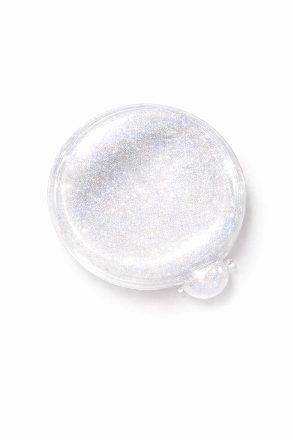 Silk Clear Luxe Velouré Lip Gloss swatch on skin