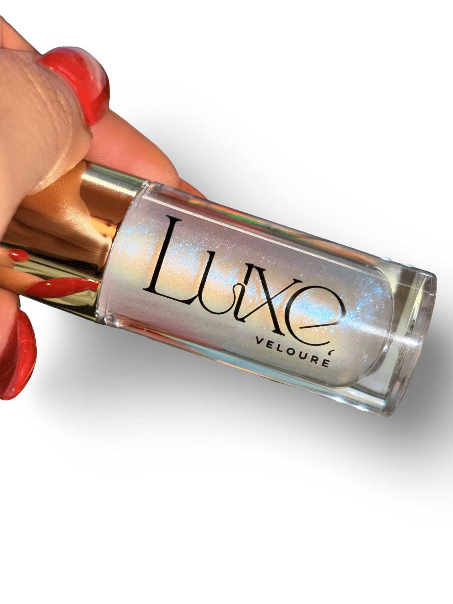 Luxe Velouré Silk Clear Lip Gloss – high-shine, moisturizing formula