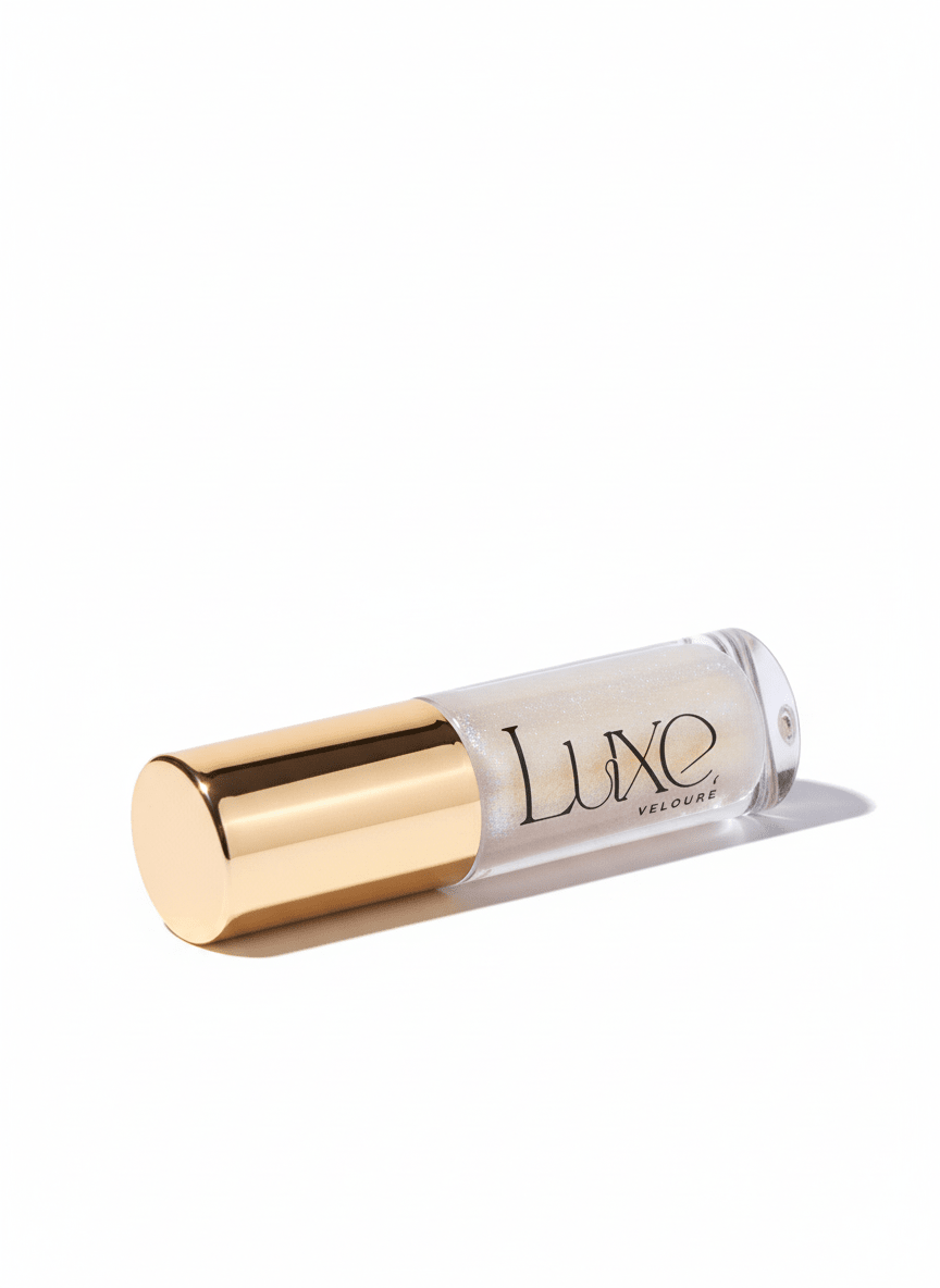 Luxe Velouré Silk Clear Lip Gloss – high-shine, moisturizing formula